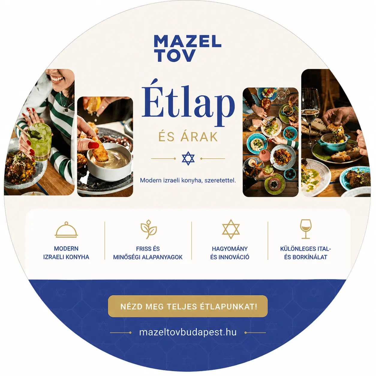 mazel tov étlap es árak